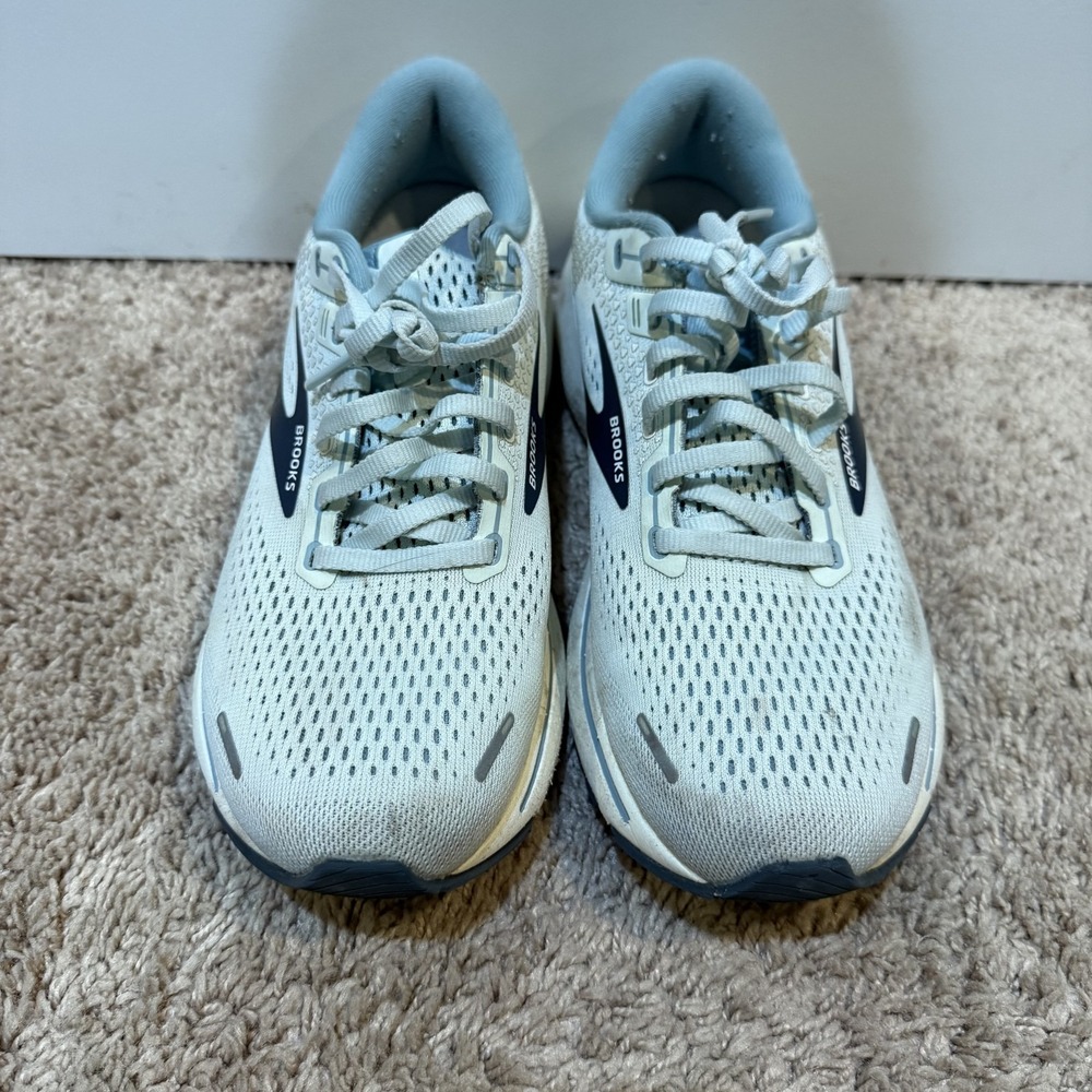 Brooks Ghost 14 Shoes Womens Size 9 Blue Gray Running Sneakers Cushioned‎ Road - Picture 3 of 10